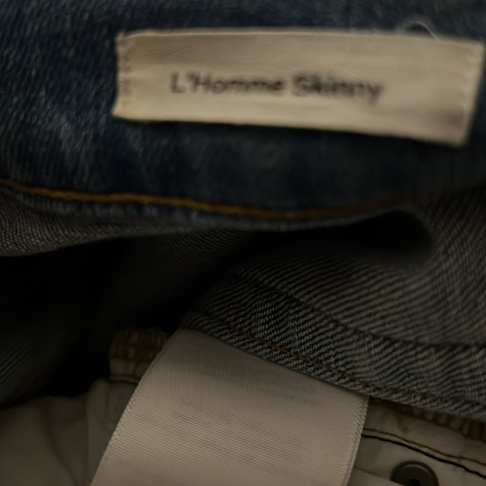 FRAME DENIM L’HOMME SKINNY LMHK691 IN BAYTOWN JEANS SIZE 40 NEW - Picture 12 of 12